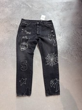 Palm Angels B Spider Classic 5 Pocket Jeans