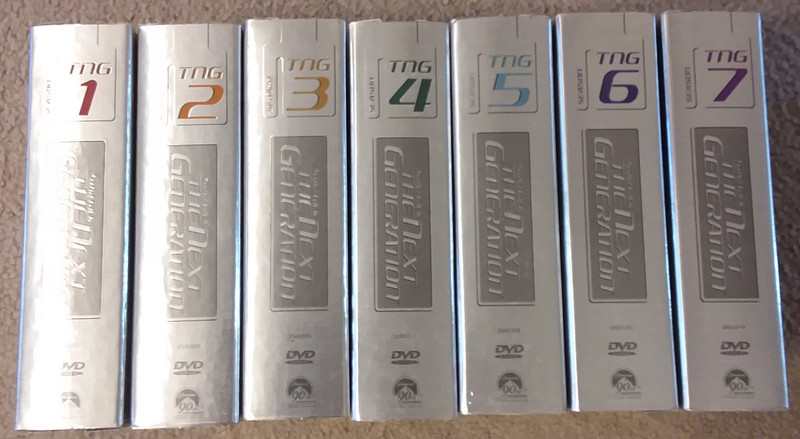 Star Trek The Next Generation DVD Complete Series Seasons 1-7 Box Set