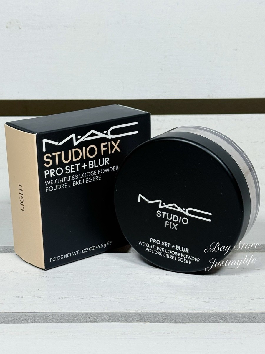 LIGHT~ MAC Studio Fix Pro Set + Blur Weightless Loose Powder, Full