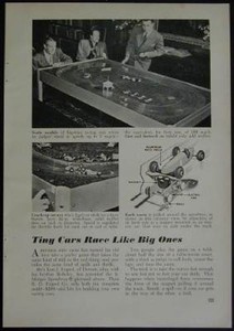 Fageol Jr Midget Speedway 1948 Vintage Slot Car article