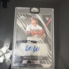 2024 Topps Chrome Black Autographs Heston Kjerstad #CBA-HKJ (AU, RC) - sealed 