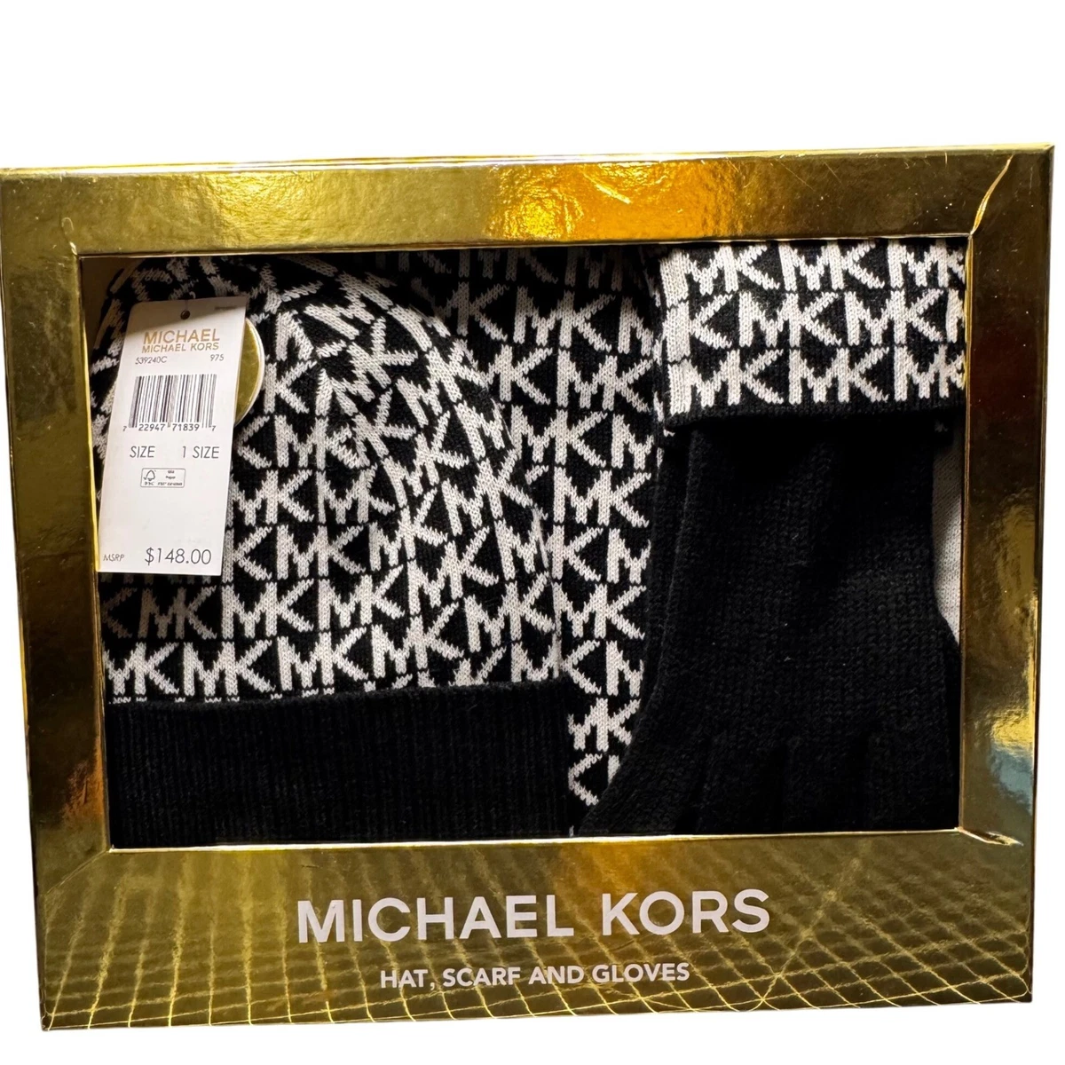 michael kors hat set products for sale | eBay
