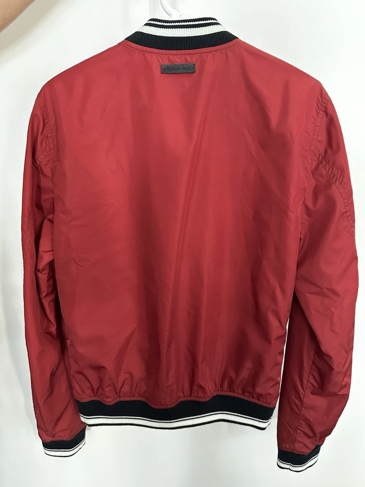 Легкая тонкая куртка-бомбер Dolce & Gabbana - Изображение 2 из 4