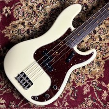 Bajo de precisión Fender American II 1960 blanco olímpico *Ce563
