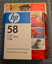 NEW Sealed HP 58 Photo Color Ink Cartridge Genuine C6658AN EXPFEB2010