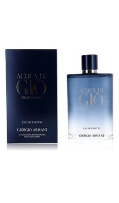 ACQUA DI GIO PROFONDO 6.7 OZ EDP REFILLABLE SPRAY FOR MEN NEW IN BOX