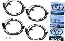 ABS Wheel Speed Sensor Rear Left and Right Compatible with 2013-2018 Ram 1500, 