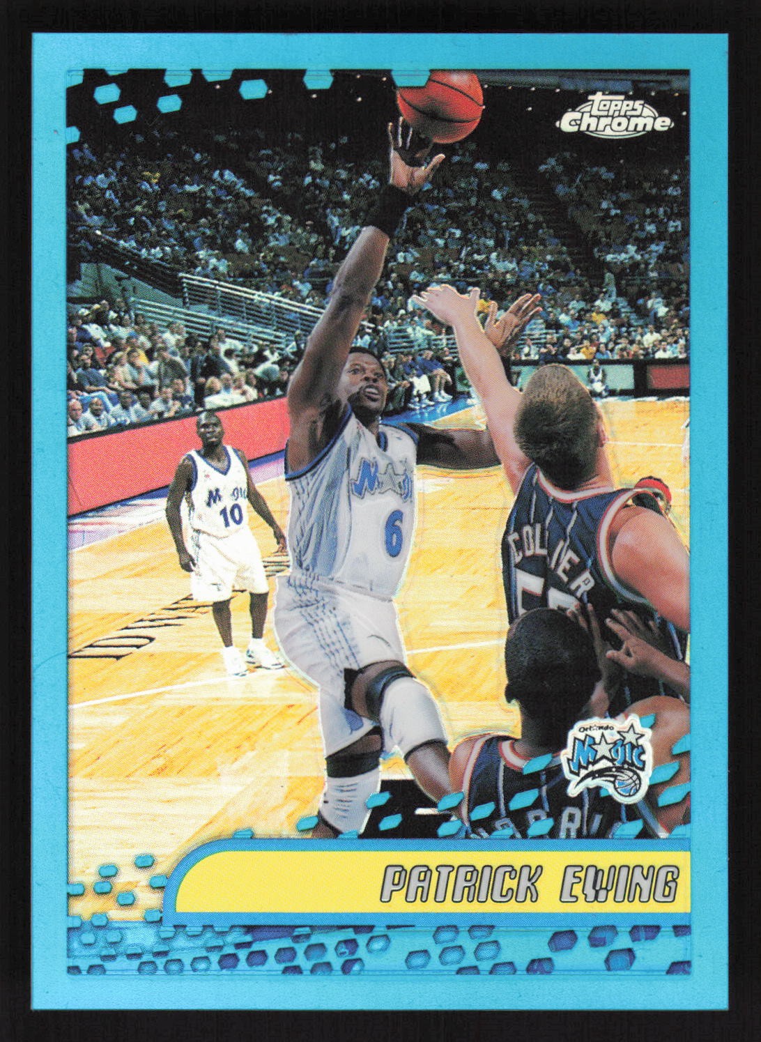 2001-02 Topps Chrome #33 Patrick Ewing Refractor Card TCCCX