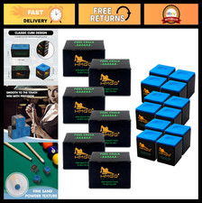 High-Performance Nano Pool Cue Chalk - Billiard Chalk for Tournaments, Low Defle