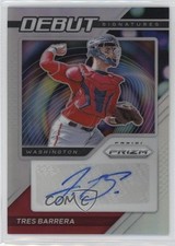 2021 Panini Prizm Debut Signatures Silver Prizm Tres Barrera #DS-TB Auto 1q14