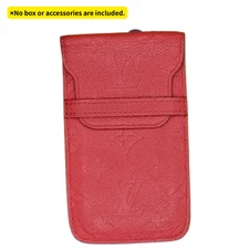 LOUIS VUITTON Soft Phone Case Monogram Empreinte Oriental M60376 Leather No Box