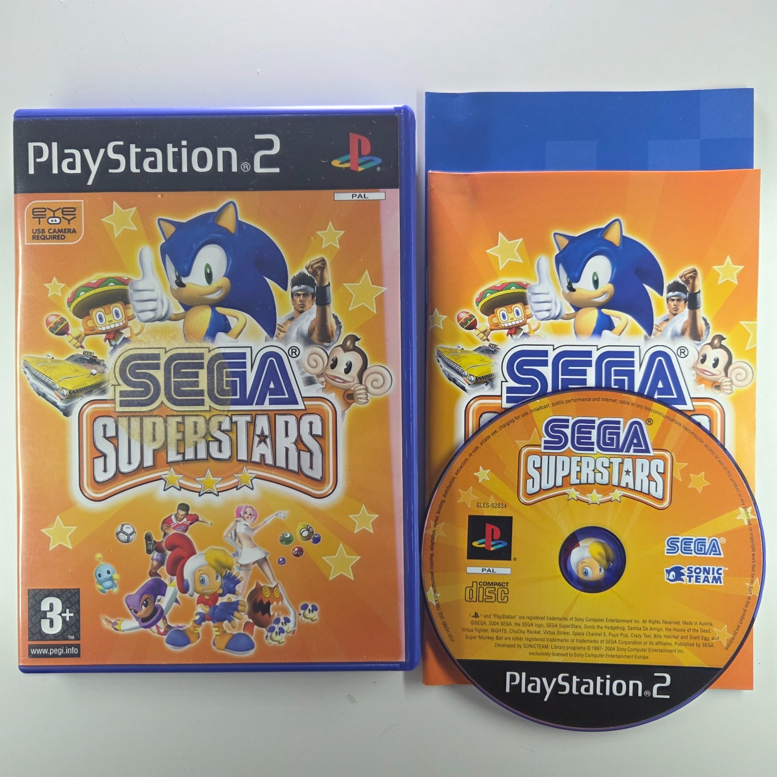 SEGA SuperStars PS2 Complete Tested VGC🎮 Multibuy Deal