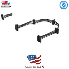15.7 in 400 mm SATA Power Splitter Adapter Cable - M/F - 4x Serial ATA Power ...
