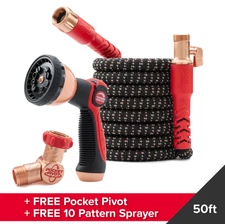 Pocket Hose Copper 50 FT (free shipping)