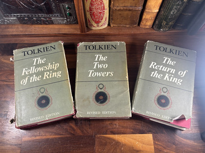 J.R.R. Tolkien The Lord of the Rings 2nd Ed: 1st, 3rd and 4th Impressions