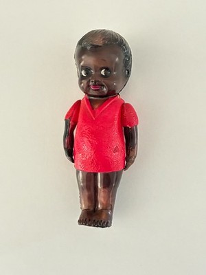 African / Black celluloid plastic toy boy made in Japan