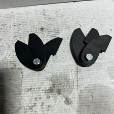 MWEDP 2-Pack Large Heavy Duty BBQ Smoker Hinge Compatible with Burn Shop BBQ ...