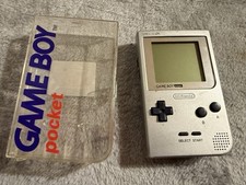 GAME BOY Pocket in Silber mit Hardcase Gameboy Pocket