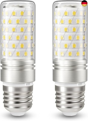 DiCUNO E27 LED Bulb 10 W, Equivalent to 130 W Halogens, 6000 K Cool White, 1400