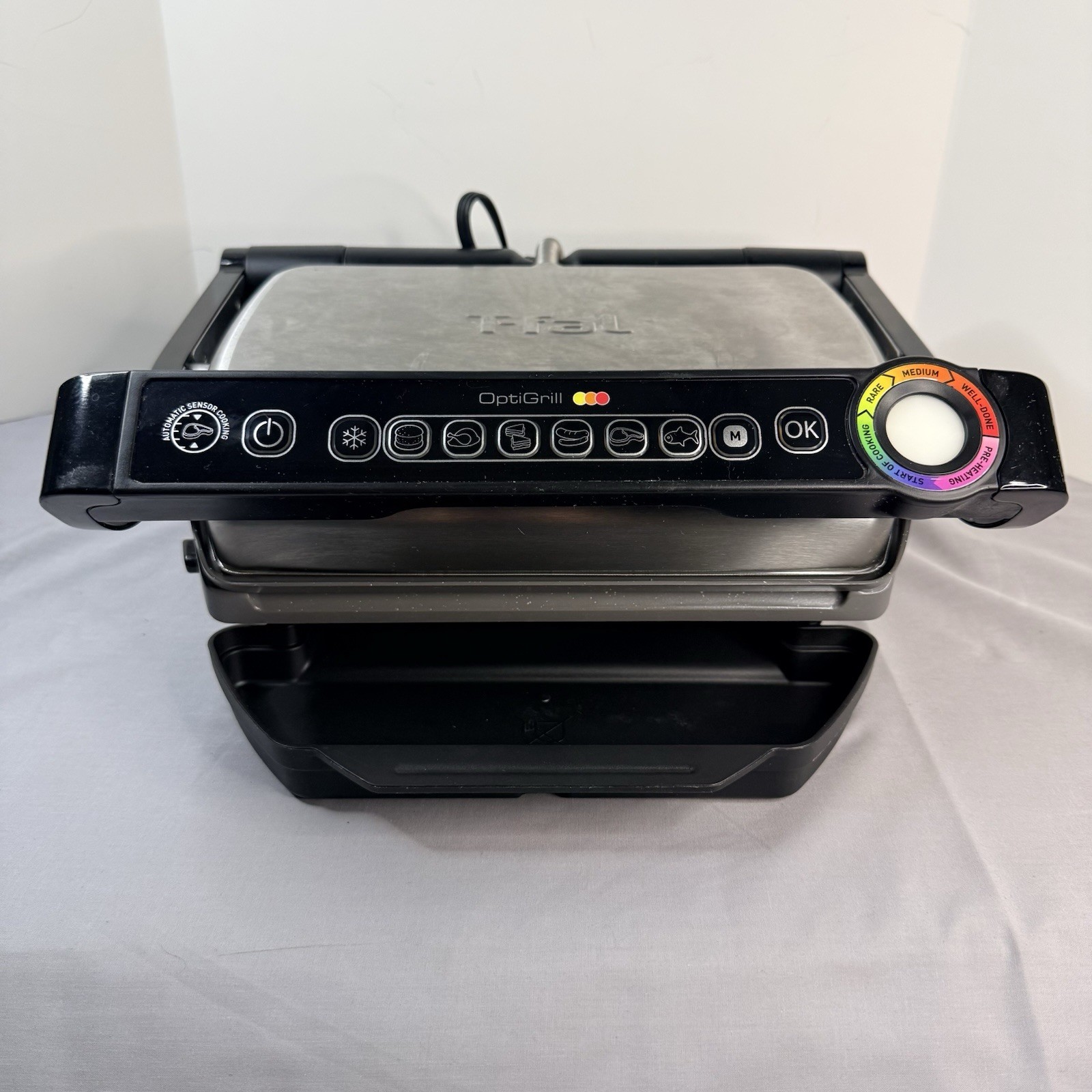 T-Fal OptiGrill Series 8351s1 Automatic Sensor Indoor Grill/