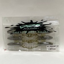 DRT DC Shrimp 3.0in Soft Lure #22 GPC 12.5g Used Fishing Bait
