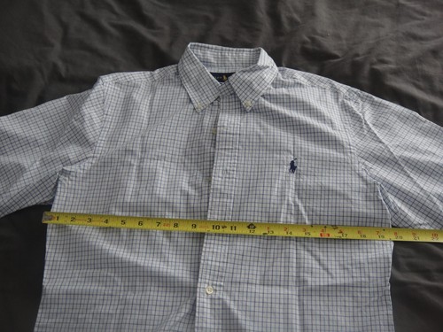 Camisa Polo Ralph Lauren Hombre Mediana Calce Ajustado Botones Manga Larga Poni - Imagen 4 de 8