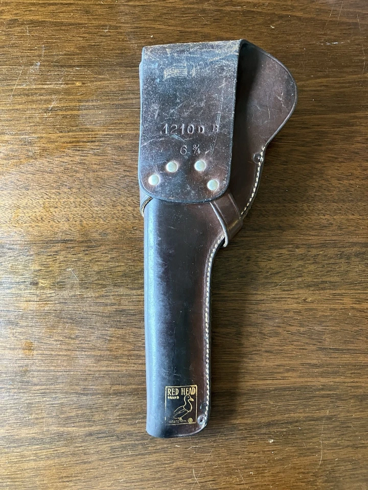 Funda de cuero Red Head vintage 1210 DB 6 3/4 Foto 2 de 4