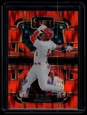 2024 Panini Select #73 Chase Davis Orange Flash Prizms