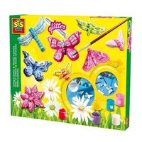Ses Creative GießEn Und Anmalen Glitzerschmetterlinge Bastelset FüR Kinder