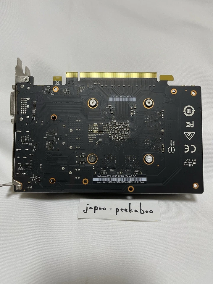 MSI GeForce GTX  1650 AERO ITX 4G OC Graphics Board Teted With Box - Image 3 of 4