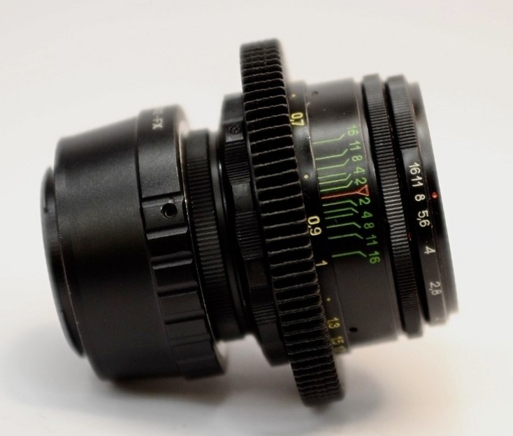 Helios 44-2 58mm f/2 Soviet Vintage Lens + Fuji FX Adapter