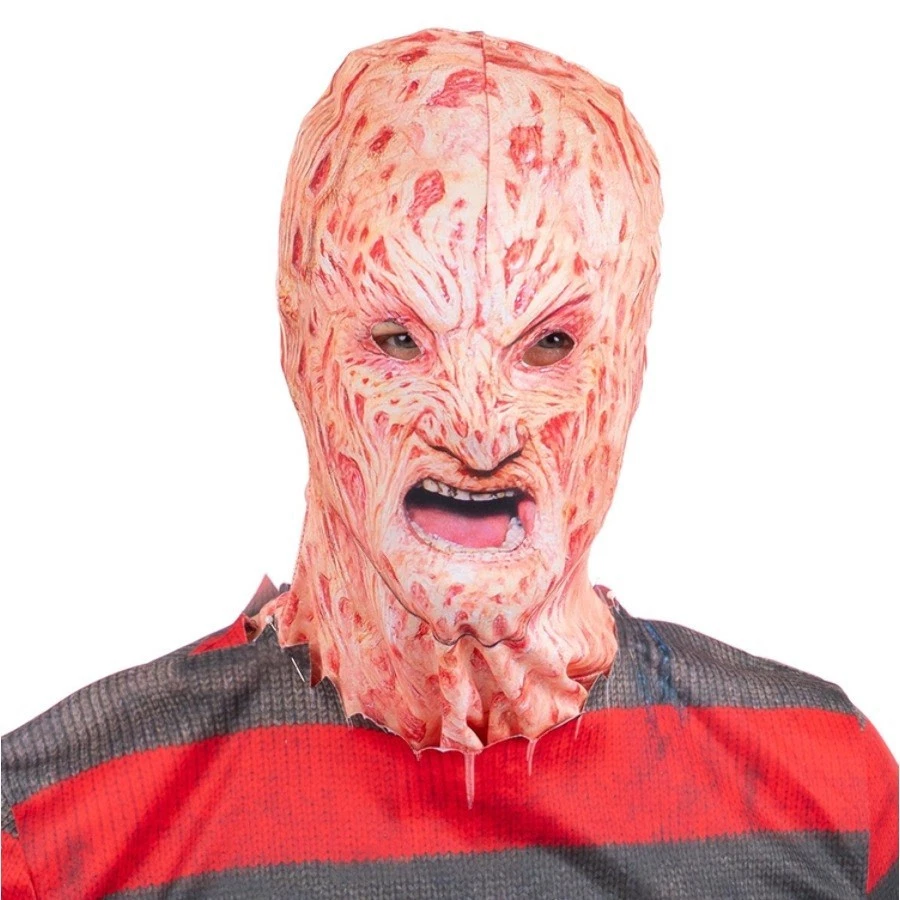 Halloween Licensed Freddy Krueger Elm Street Fancy Dress Fabric Mask by Smiffys - Image 3 of 4