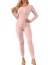 Thermal Underwear for Women Long Johns Base Layer Pajama Sets Cold Weather