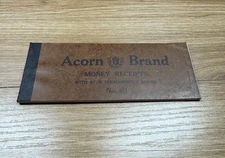 VTG Money Cash Receipt Book Excellent Condition Unused