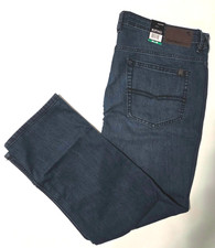 New Buffalo David Bitton Jackson Slim Straight Jeans Blue Denim 36 38 40