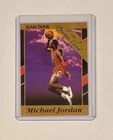 Promotional Cards Michael Jordan Chicago Bulls 1993 Slam Dunk Promo Card 3-in-1