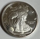 2000 The Dawn of the New Millennium  .999 Silver 1oz Lot 1209
