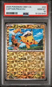 Captain Pikachu Psa | eBay