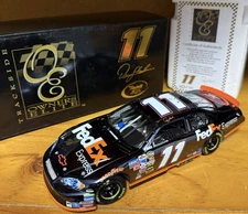 #11 Denny Hamlin 2006 ROY 1:24 Owners Trackside Elite Din 58 / 100 Color Chrome