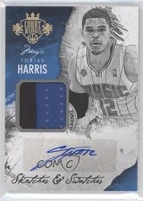 2014-15 Panini Court Kings Prime 23/25 Tobias Harris #21 Auto Sketch 2d0