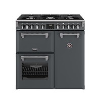 Stoves Richmond 90cm Dual Fuel Range Cooker Anthracite ST RCA RICH 90DF Grade C