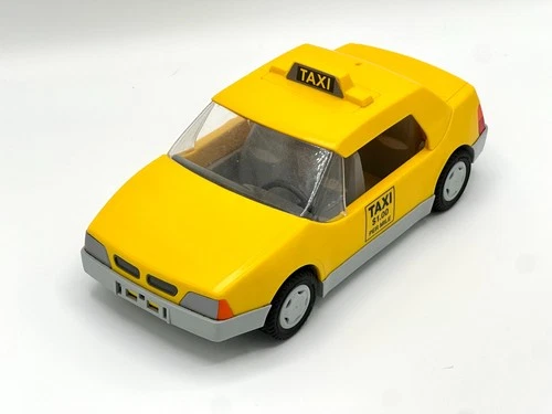 1997 Playmobil 3323 Taxi Cab Vehicle VTG Children's Toy