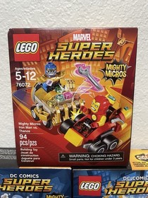 LEGO DC MARVEL SUPERHEROES Mighty Micro lot 76063 76070 76072 Flash Captain Cold