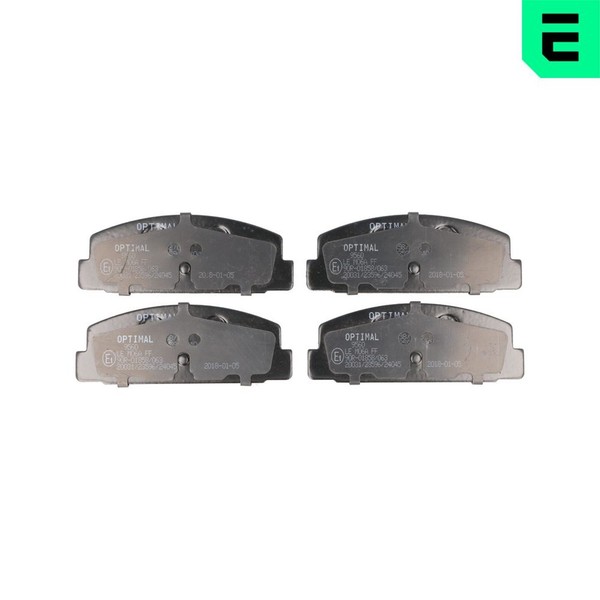 Optimal Bremsbelagsatz Scheibenbremse BP-09560 FüR GH GY GG Mazda 323 Sport 6 BJ-image