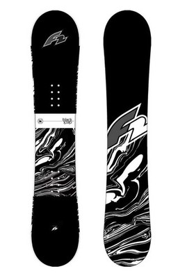 F2 Blackdeck 162 WIDE Snowboard All Mountain Camber Board schwarz 2026 NEU