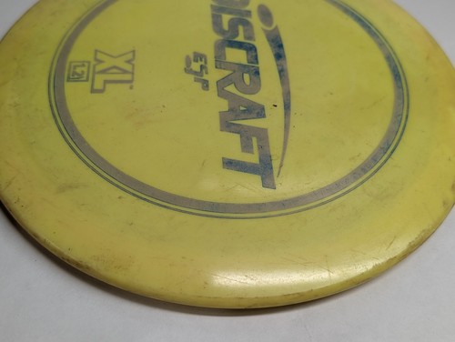 Discraft ESP XL Long Range Fairway Driver Disc Golf PFN Old Run 170g Yellow - Picture 3 of 20