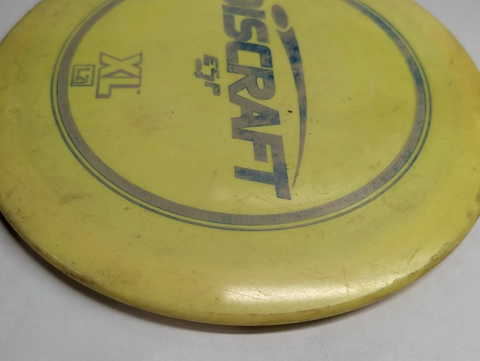 Discraft ESP XL Long Range Fairway Driver Disc Golf PFN Old Run 170g Yellow - Image 3 of 4