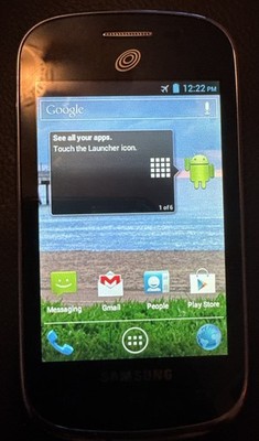 Samsung Galaxy Centura SCH-S738C 8 GB Cell Phone (Tracfone) Gray Very Good Used
