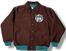 NWT Stall & Dean NEW YORK EAGLES Soccer ASL Team Heavyweight Snap Jacket Men XL