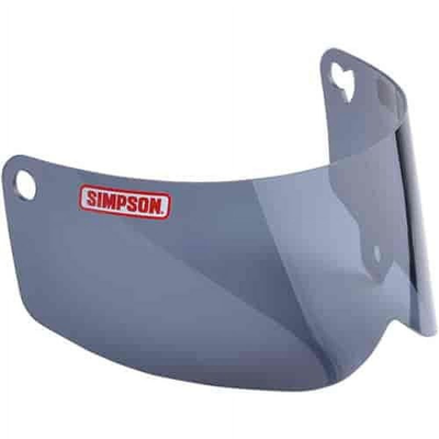 #ad Simpson Outlaw Bandit Dark Smoke Shield Motorcycle Visor Medium Large Pre2017 $66.55